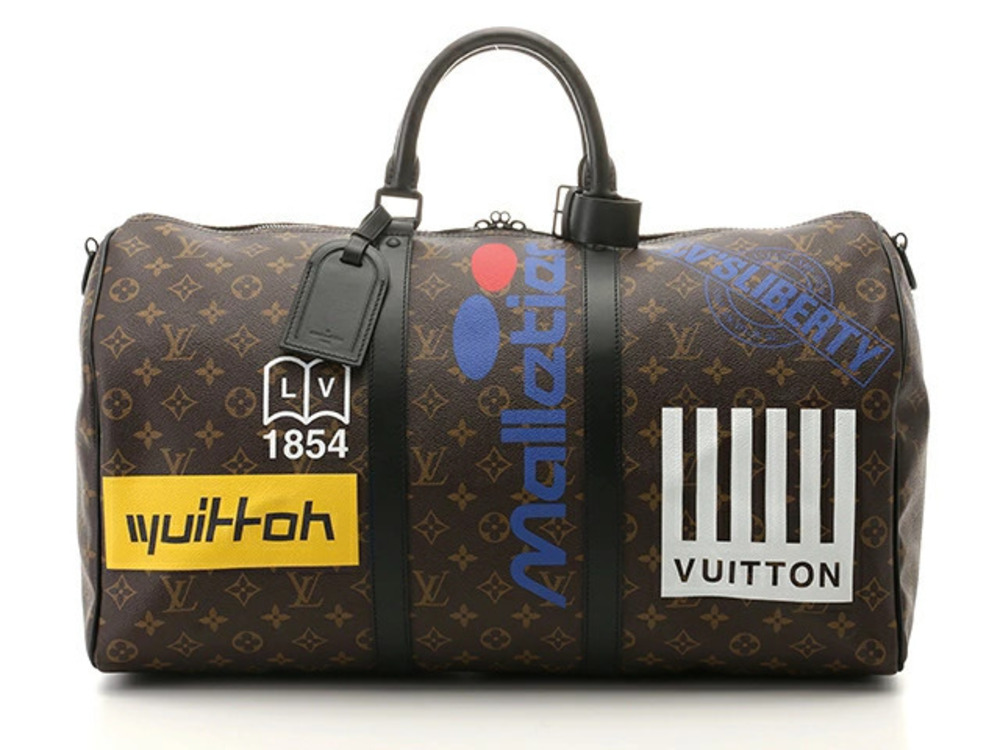 LOUIS VUITTON Bag Keepall Bandouliere Boston Monogram
